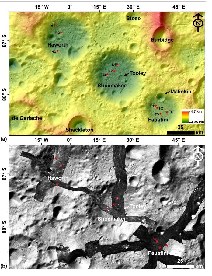 Fig. 1 Source: Sinha et al., "Subsurface ice in doubly shadowed craters as revealed by Chandrayaan-2 dual frequency synthetic aperture radar," npj Space Exploration, volume 2, Article 22 (2026)